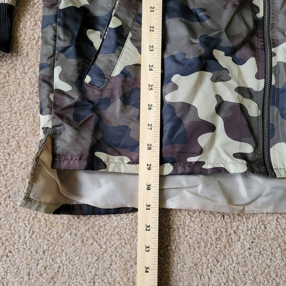 Elwood Men's Camouflage Bomber Zip Up Windbreaker Jacket. Size M - Picture 11 of 11